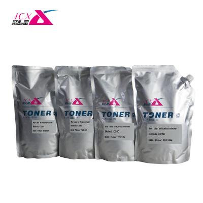 China COMPATIBLE TN210 toner color bulk toner powder for Konica Minolta Bizhub C250 C252 for sale