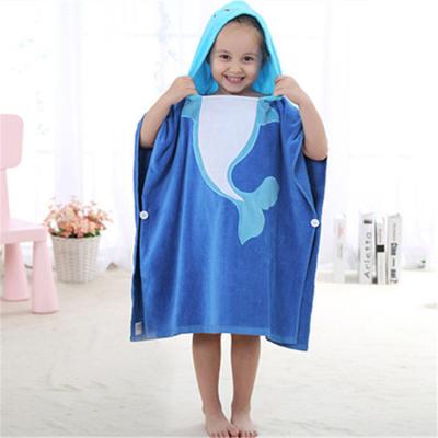 China QUICK DRY personalized heavyweight cotton towel fabric bathrobes bathrobe for kids for sale