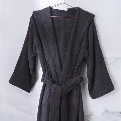 China Luxury QUICK DRY His and Hers Deeply Terry Cotton Terry Hotel Bathrobe Unisex for sale