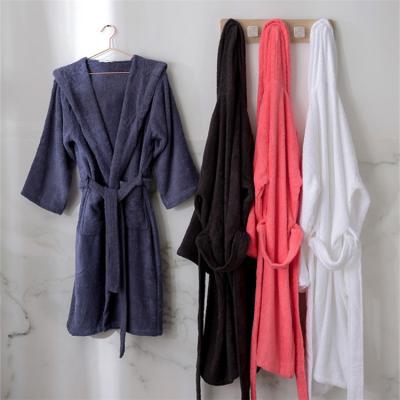 China Luxury Women Terry Cloth Cotton Hotel Bathrobe Unisex Brand Winter QUICK DRY for sale