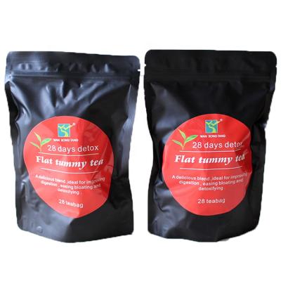 China OEM Low Fat Private Label Herbal 28 Days Slimming Flat Tea Belly Tea Body Shaping Tea for sale