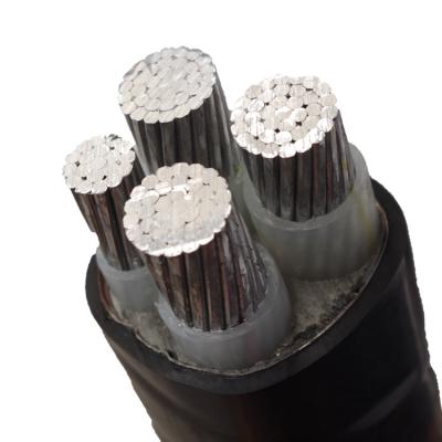 China Construction Cable YJLV 0.6/1KV Armored Multicore Aluminum Conductor Stranded XLPE PVC SWA Insulated Power Cable for sale