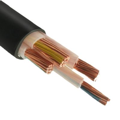 China Construction Cable YJV 0.6/1KV Armored Multicore Copper Stranded XLPE Conductor PVC SWA Insulated Power Cable for sale