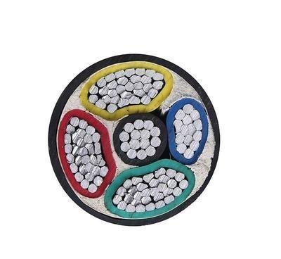 China Aluminum Construction VLV22 Four-core Power Cable PVC Insulated Outdoor Buried PVC Sheathed Wire 16/25/35 Square Aerial Aluminum Wire for sale