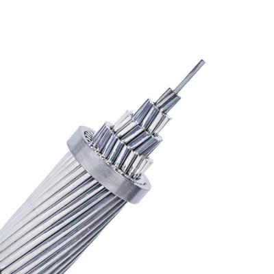 China ACSR Construction, Steel Core Aluminum Strand Power Transmission Wire Steel Aluminum Power Cable for sale