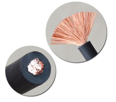 China 25mm Electrical Cable Overhead Rubber Electrical Copper Wire Cable Wire 10mm Rubber PE PE for sale