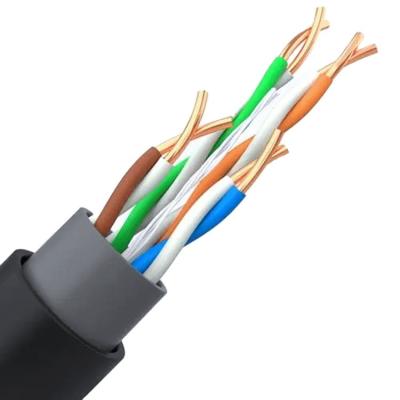 China Ftp Cat5 Cat5e Cat6 indoor and outdoor wire Cat7 UTP oxygen-free copper communication wire network network wire for sale