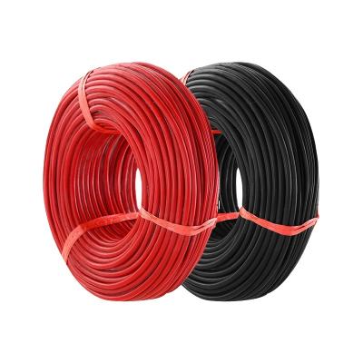 China pv1-f4610 square construction TUV solar photovoltaics PV lines CABLE BLACK LINE DC for sale