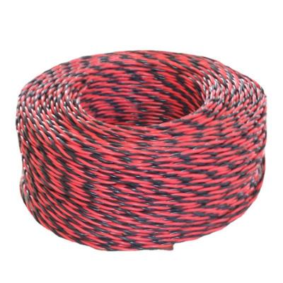 China Rvs Construction 2x1mm2 2x1.5 2x4mm2 2x075mm 2 Core Fire Alarm Electrical Cable Twisted Pair Stranded Power Wire 2.5mm 1.5mm 075mm 300v for sale