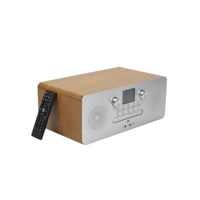 China DTS China manufacturer bt5.0 full range speaker wooden high fidelity house with CD/FM for sale