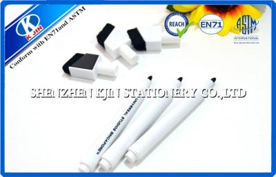 China Promotional Mini Office Brush Whiteboard Marker Pens With Silk Screen Printing Logo for sale