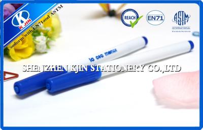 China Blue Plastic Whiteboard Marker Pens Plastic Marker With Customized Logo for sale