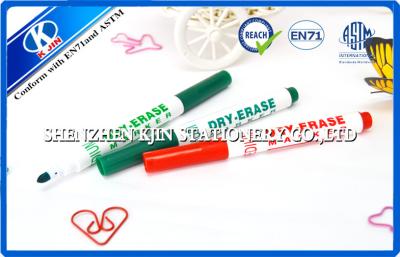 China Green / Red Whiteboard Marker Pens Dry Erase Marker For Office Staff for sale