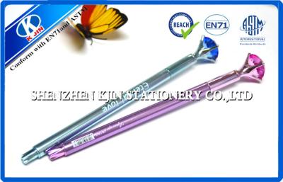 China Eco Friendly High-End Crystal Gel Pen Plastic For Students Gift for sale