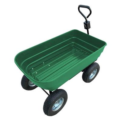 China Durable Garden Dump Truck 125L Garden Cart TC2135 for sale