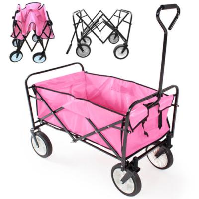 China Durable Stainless Steel Garden Folding Four Wheel Cart Plants Stainless Steel Garden Folding Four Wheel Cart Plants Cart for sale