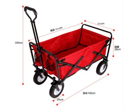 China Durable Collapsible Folding Garden Cart Utility Cart Beach Camping Truck for sale