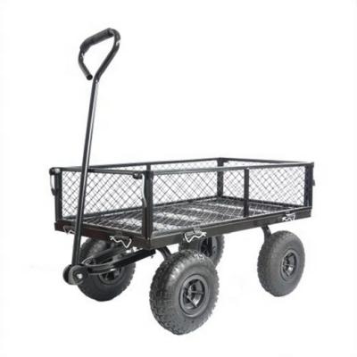 China Garden Trolley Cart Folding Garden Trolley Durable Serving Garden Cart for sale