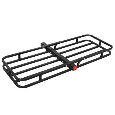 China Install Heavy Duty Steel Cargo Storage Carrier Basket Hitch Mount for sale