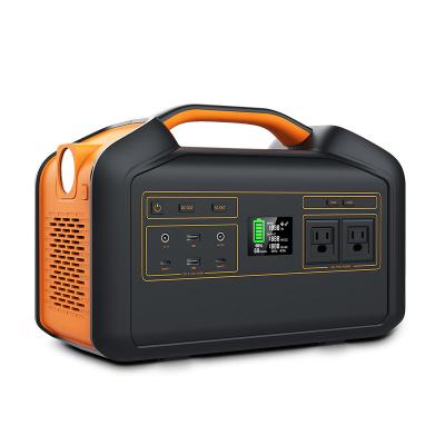 China Hot Selling Maxbo 800W 808Wh Battery Pack Type C 2022 Environmentally Friendly Portable Mobile Power Station for sale