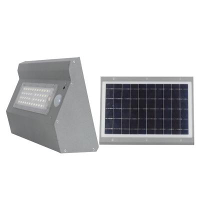 China ROAD 2022 Maxbo High Quality Outside Induction Sensor Stainless Aluminum Solar Powered Led Lights Wall Mounted Lamps for sale