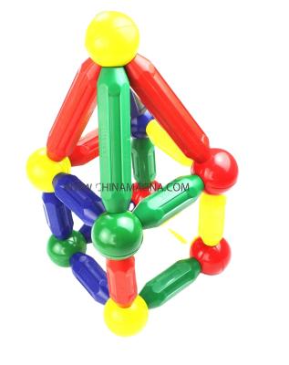 China 25PCS Magnetic plastic baby toys, Magic kids construction blocks toy with best prices for sale