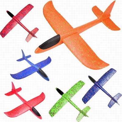 China Foam Glider Airplane Mini Throwing Plane Flying Sports Games Foam Throwing Plane Airplane Toys Funny Toys other toys for sale