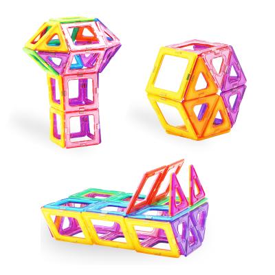 China Magnetic piece building blocks boy 1-2-3-8 years old magnet magnetic puzzle assembling toy for sale