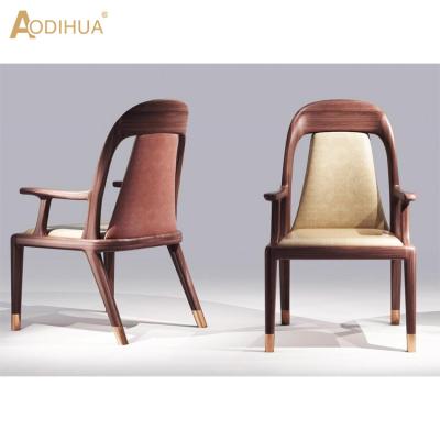 China Solid Wood Office Chair Legs Adjustable (Height) Executive Visitor Office Chair for sale