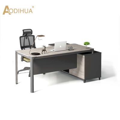 China Modern Expandable Industrial Style Boss/Manager/Supervisor Office Table for sale