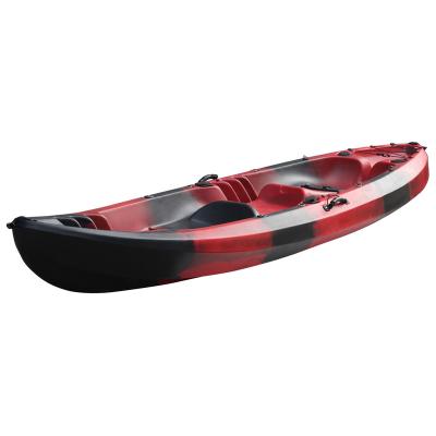 China Learner& practitioner& LLDPE family kayak fishing two adults one child canoe family kayak for sale