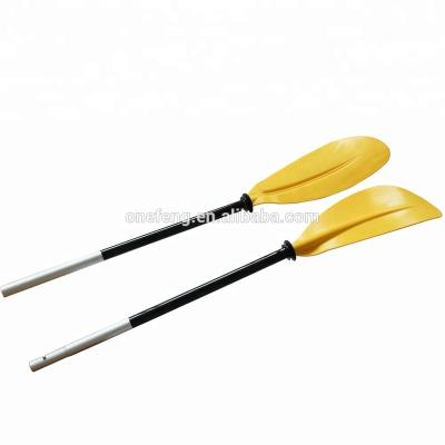 China Best connection push button hot sale kayak imposed paddle / aluminum kayak paddle / canoe paddle fishing for sale