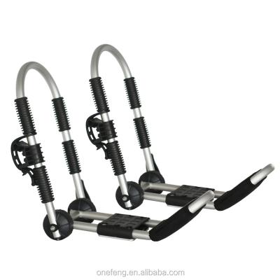 China Durable Quick Release Device Car Kayak Boat Rack With Integrated Paddle Rack for sale