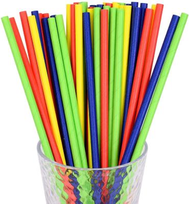 China Home.Restaurant.Bar.Hotel.Wedding PLA ColorfulPaper Biodegradable Straw, for Party Supplies, Birthday, Wedding, Bridal for sale