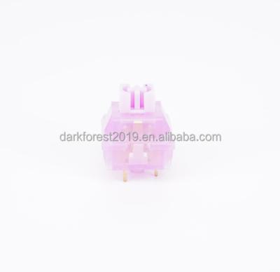 China Computer Keyboard FOREST Lavender Keyboard DARK DIY Switches 3 Pin 5 Pin OEM ODM Gaming Keyboard Linear Tactile Switch for sale