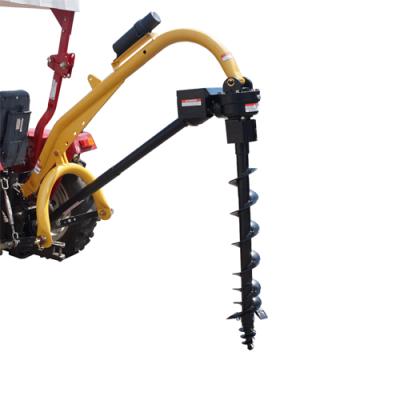 China Factory Excavator Mounted Hydraulic Fence Post Hole Digger With High Speed for sale