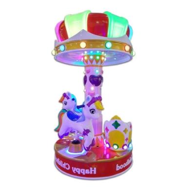 China Coin Operated Carousel Kiddie Ride Horse Game Machine 230V OEM for sale