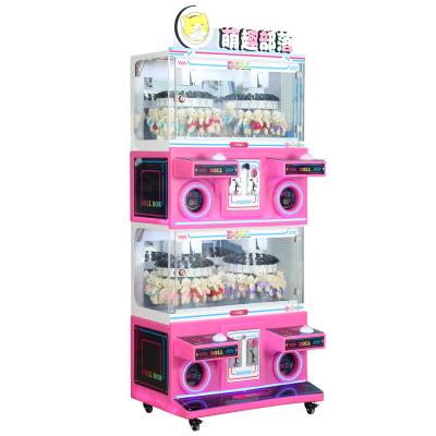 China Customized Four Player Electric Games Arcade Claw Crane Machine for Amusement Game Center for sale