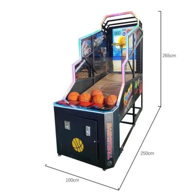 China Commercial Foldable Arcade Basketball Machine Innovative 220V for sale