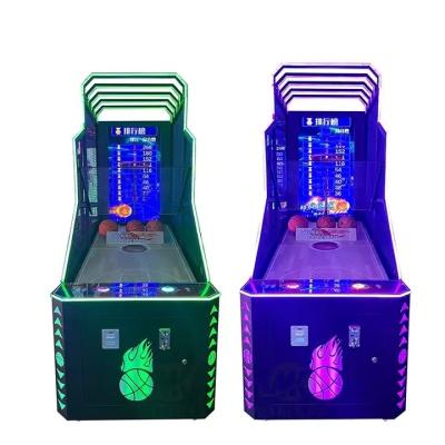 China Black Super Street Basketball Arcade Machine Ticket Redemption Electronic Shooting for sale