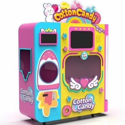 China Snack Floss Automatic Cotton Candy Vending Machine 200KG ODM for sale