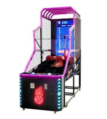 China 55 Inch LCD Simulator Arcade Basketball Machine Finger Shooting Hoops Cabinet for sale