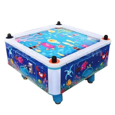 China Tournament Choice Air Hockey Machine Table Electronic Scorer 4 Player for sale