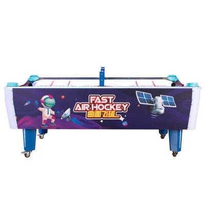 China Indoor Game Arcade Air Hockey Table Metal Acrylic Plastic Material for sale