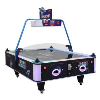 China 4P Arcade Air Hockey Table Game Machine Acrylic Surface 110V for sale