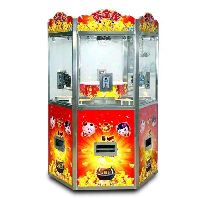 China Plastic Toy Arcade Game Machine Coin Pusher For Ticket Redemption for sale