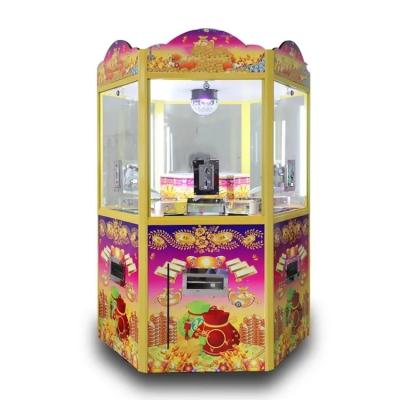 China 6 Person Arcade Game Machine Jackpot Token Penny Coin Pusher 220V for sale