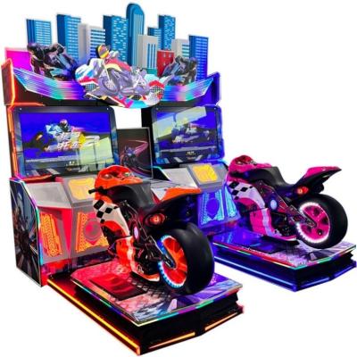 China Indoor Motorcycle Race Car Arcade Machine Motor Simulator For Amusement Game Center for sale