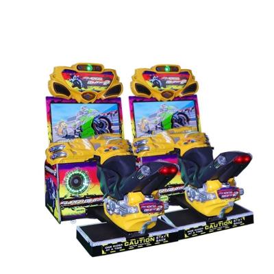 China 3D Video Arcade Motorcycle Racing Arcade Machine 2 Player CE Certificated for sale