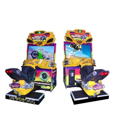 China Indoor Coin Operated Motorcycle Racing Arcade Machine Game Simulator OEM for sale